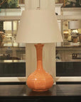 Mesa Peach Hex Lamp