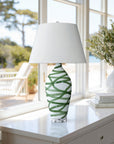 Green Stratus Lamp