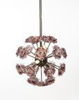 Glass Flower Chandelier