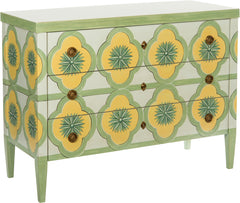 Emerald Green 2 Drawer Chest - Bradburn Home