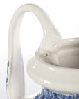 Swan Hooped Handled Bird Vase