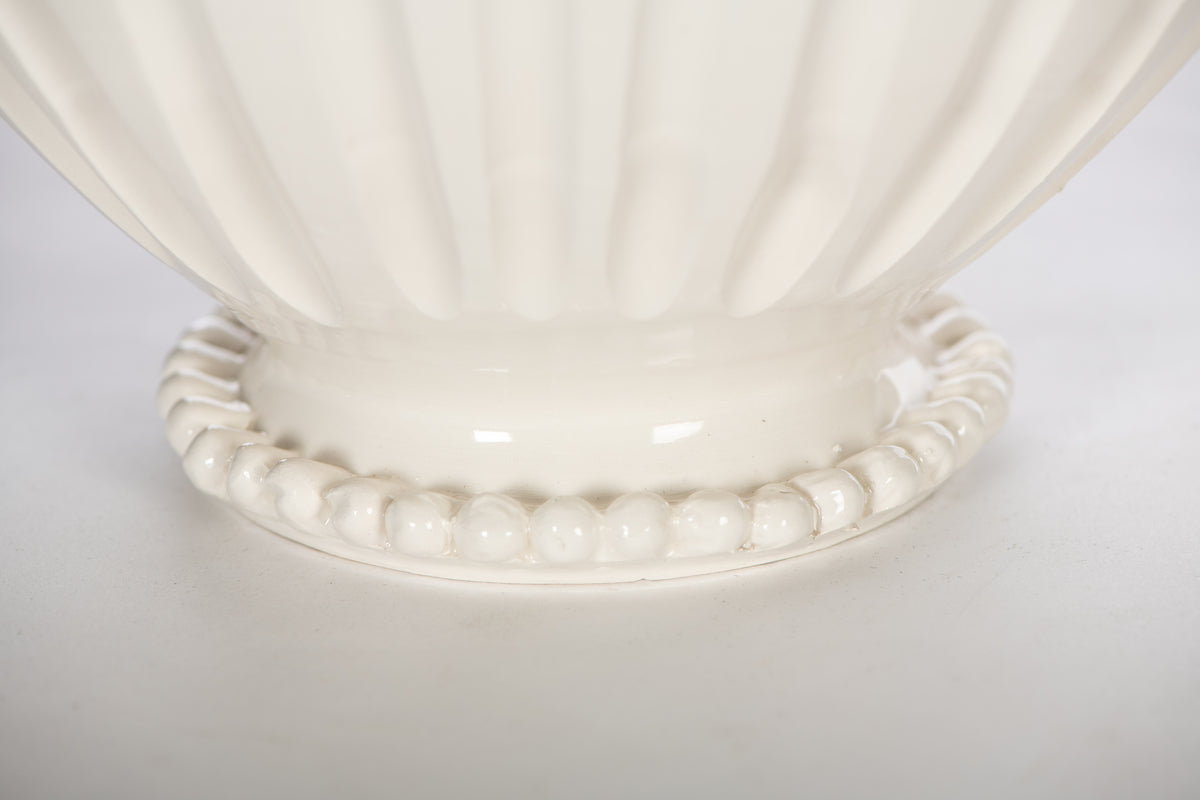 White oval clearance bowl